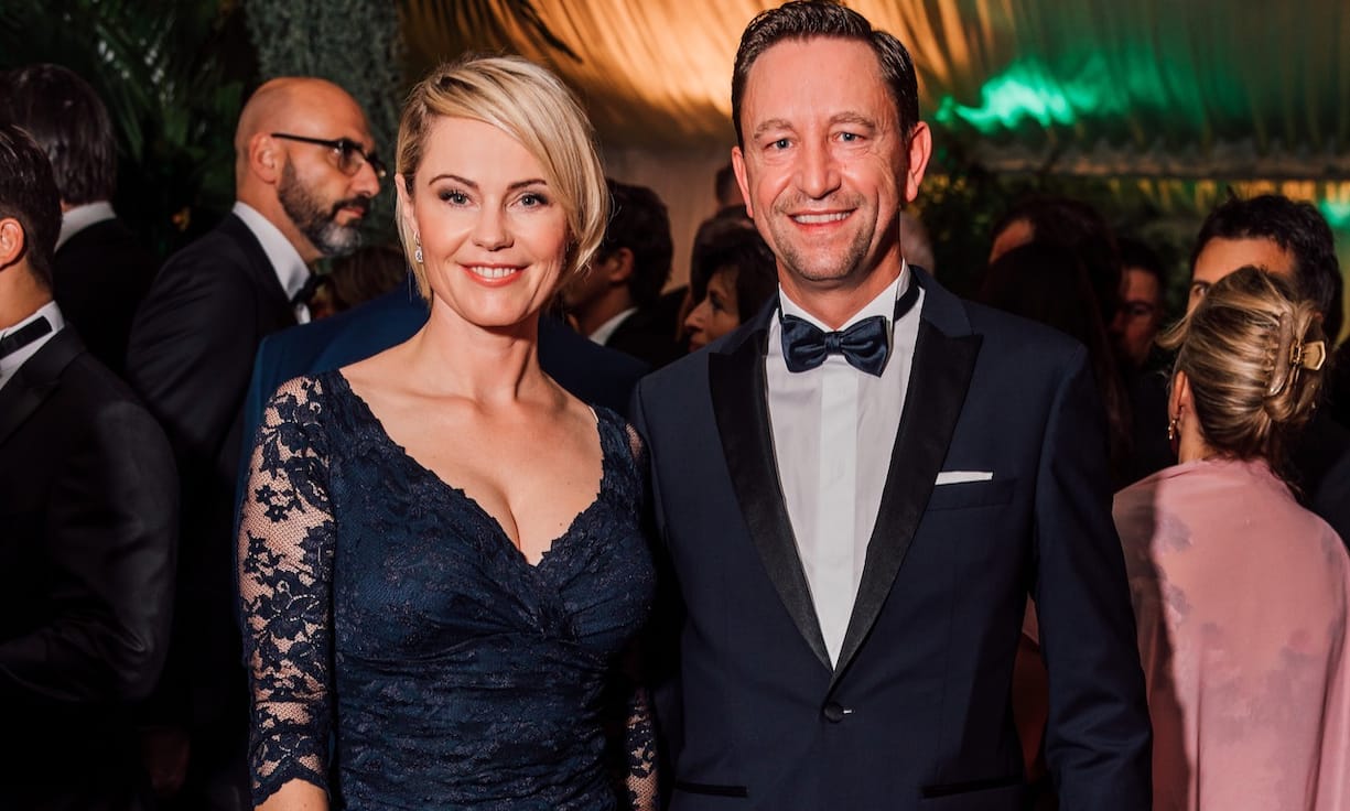Natalie Rickli mit Partner Frank Eisenhut, 2019