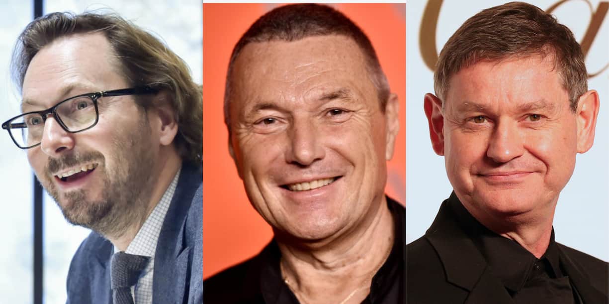 Nicolas Bos, Jean-Christophe Babin. Cyrille Vigneron (v.l.). 