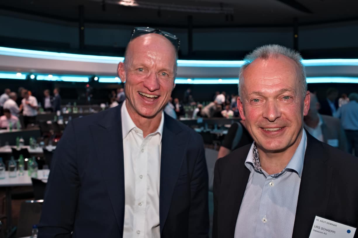 Olaf Swantee, CEO, Sunrise Communications AGUrs Schaeppi, CEO, Swisscom AG;