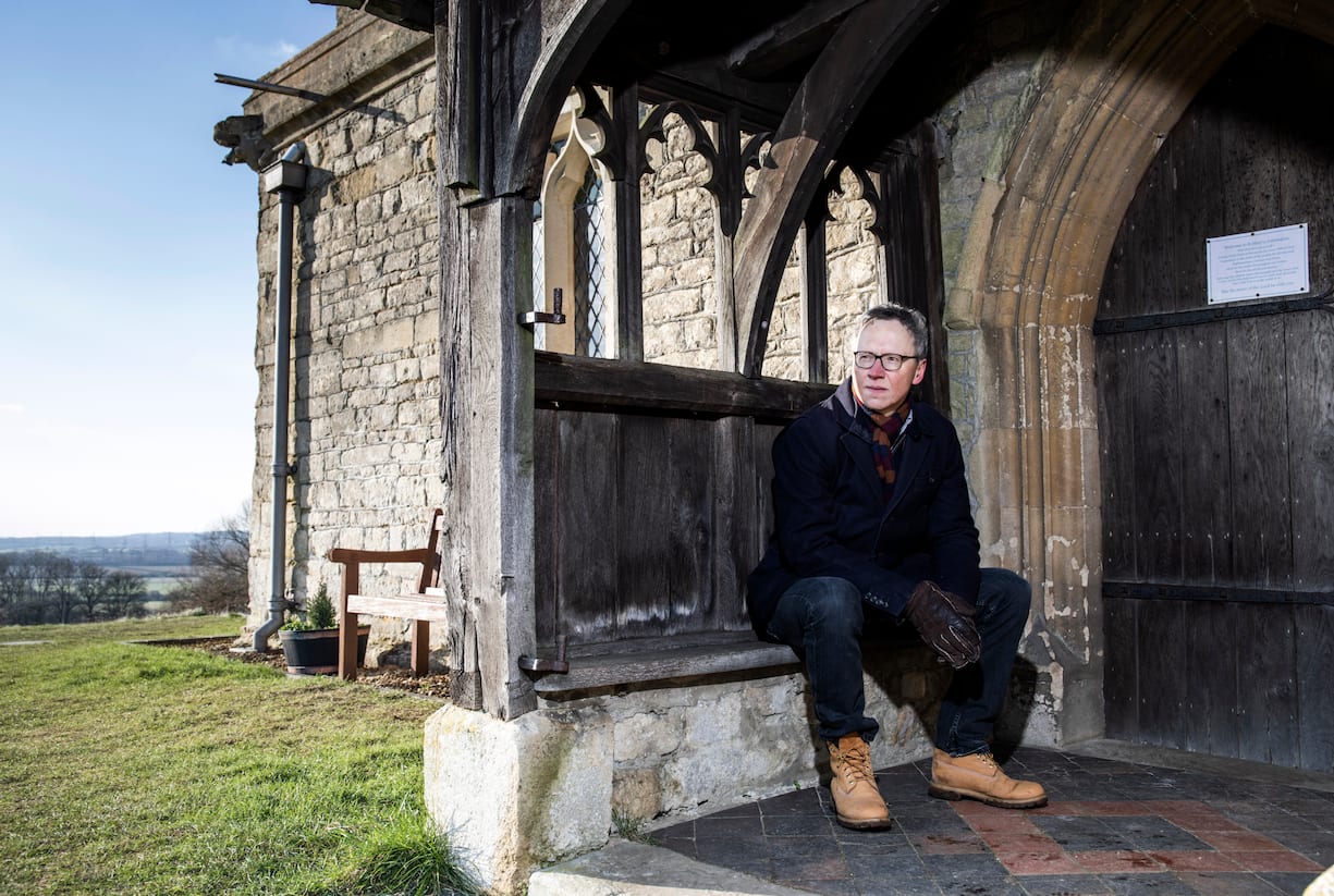 Oliver Zimmer, Swisse Professor of Modern European History, University College Oxford, photographed in Arsington, Oxfordshire, UK