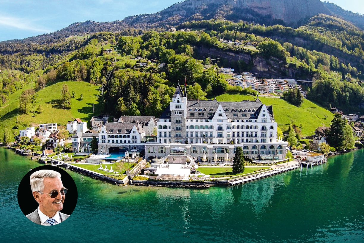 Park Hotel Vitznau Peter Pühringer ­verwandelte das ­Innerschweizer Hotel mit 270 Millionen  in eine Luxusbleibe der Superlative.
