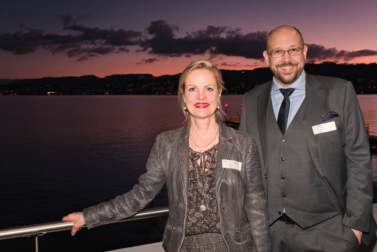 Pascale Schaufelberger, Sanitas;Daniel Marty, Finova Partners AG;