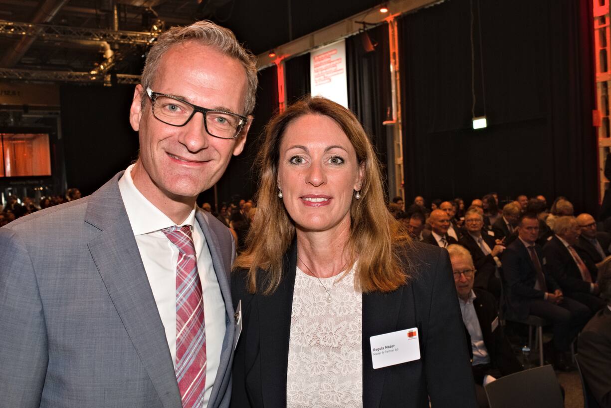 Peter Dietrich, Skyguide;Regula Mäder, Mäder & Partner AG