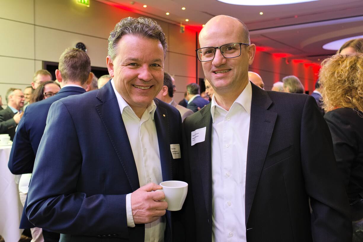 Peter Mrosek, Abteilungsleiter, Schibli Support AG;Michael Bletsch, Inhaber, bletsch-selection