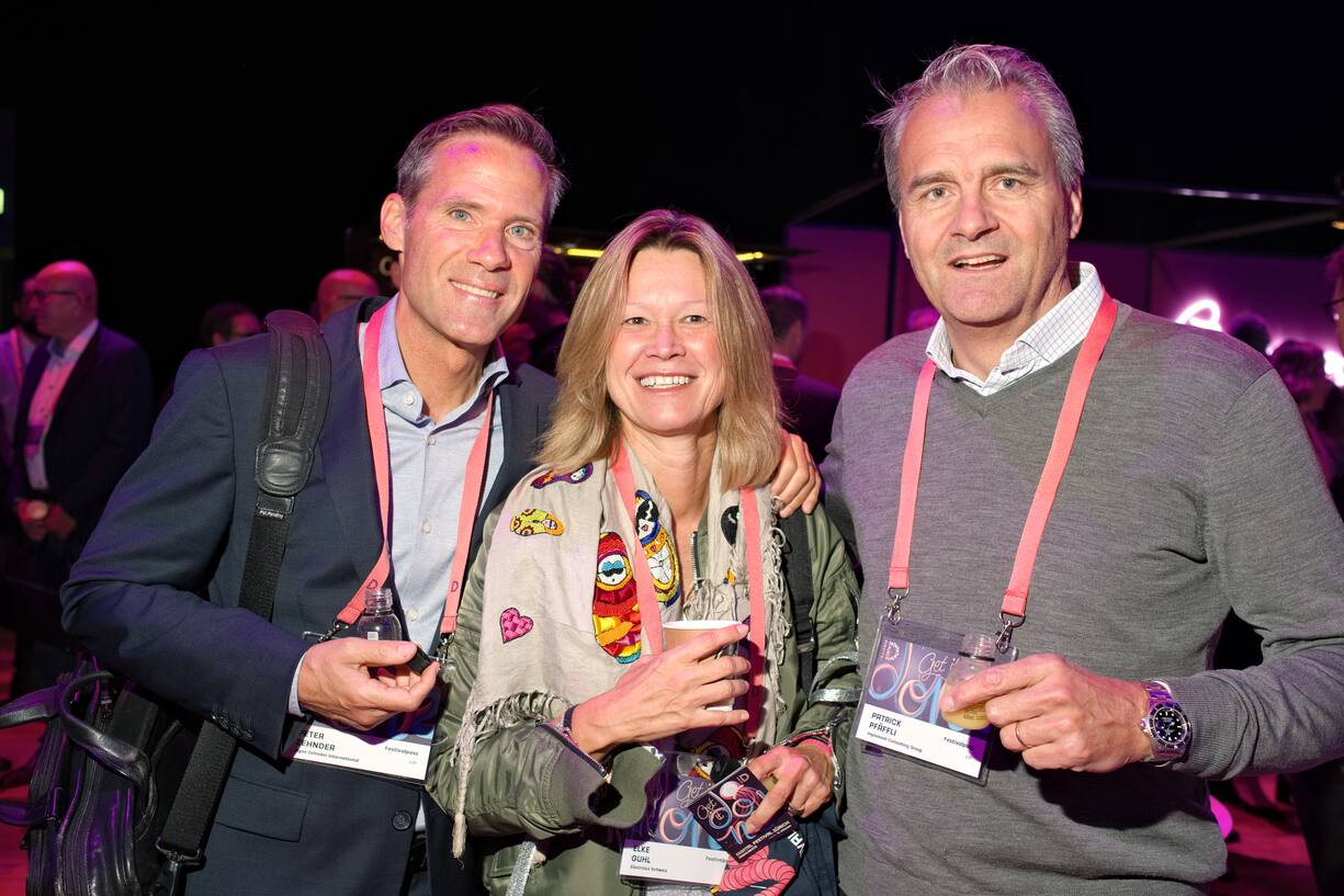 Peter zehnder, Egon Zehnder International;Elke Guhl, Electrolux Schweiz;Patrick PfÃ¤ffli, Implement Consulting Group