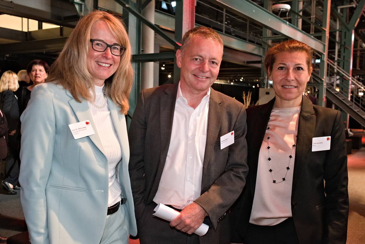 Petra Jörg, Rochester-Bern Executive Programs;Thomas Sieber, Axpo Holding AG;Judith Bellaiche, Swico