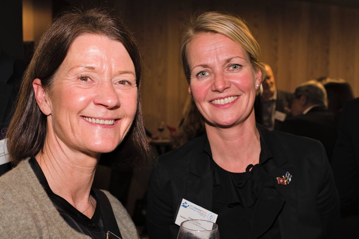 Pia HÃ¥kansson;Annette Ãsterholm, Swedish Swiss Chamber of Commerce