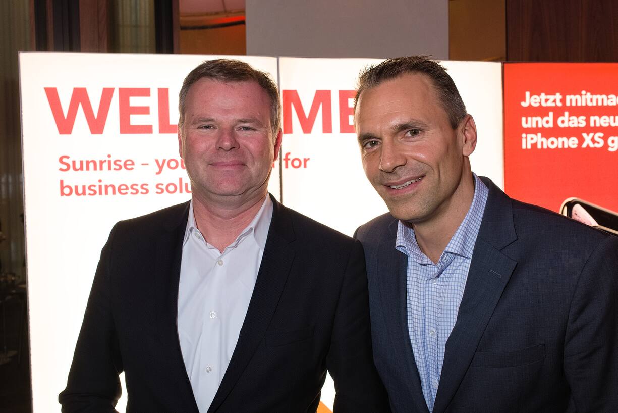 Robert Wigger, Sunrise Communications SA;Sebastian Prange, Sunrise Communications SA