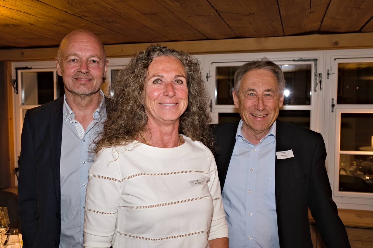 Roland Hugentobler, Inhaber, Hugentobler & Bühler AG für Treuhand und Unternehmensberatung; Gabriela Maria Gächter, Case Managerin, Gesundheitsdepartement St. Gallen; Marc Kappeler, Inhaber, Kappeler Venture Management