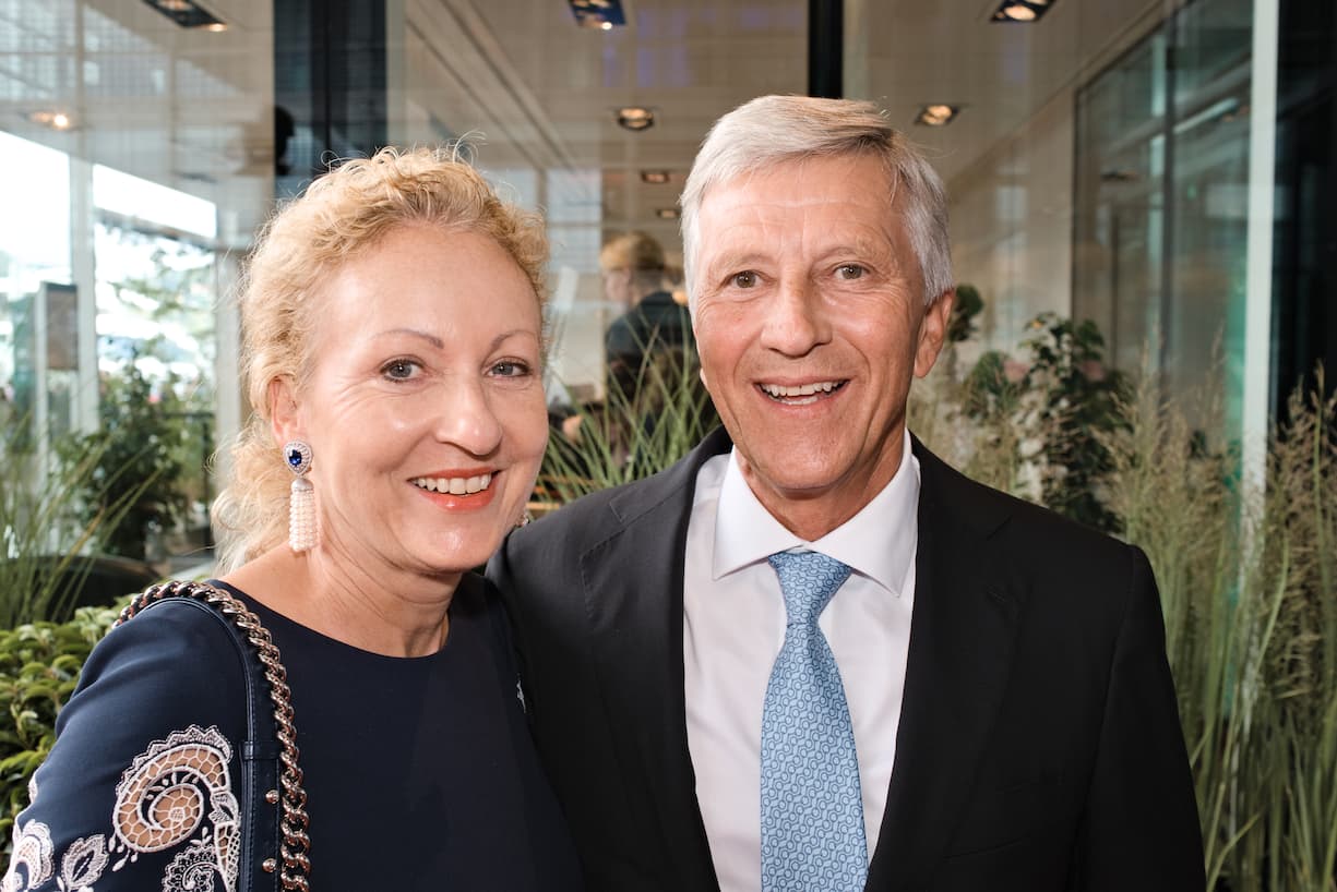 Cornelia Dörig; Rolf Dörig, VRP, Adecco Group & Swiss Life
