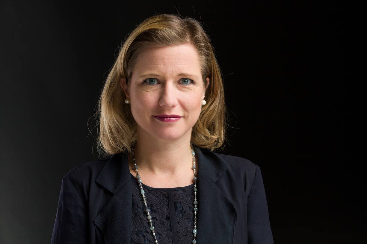 Christa Markwalder, Nationalraetin FDP-BE, portraitiert am 9. Dezember 2019 in Bern. (KEYSTONE/Gaetan Bally)