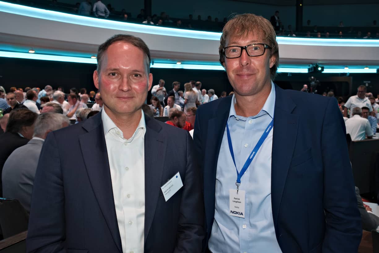 Simon Michel, Ypsomed AG;Patrick Langelaan, Nokia