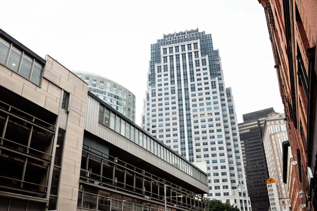  Das State Street Financial Center im Herzen von Boston ist die Heimat von SPY.