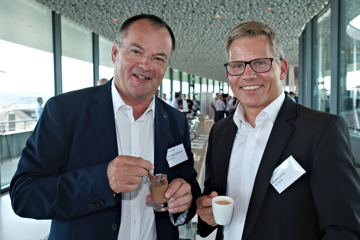 Stefan Kilchenmann, Swisscom AG;Roger Lüthi, ewz Telecom