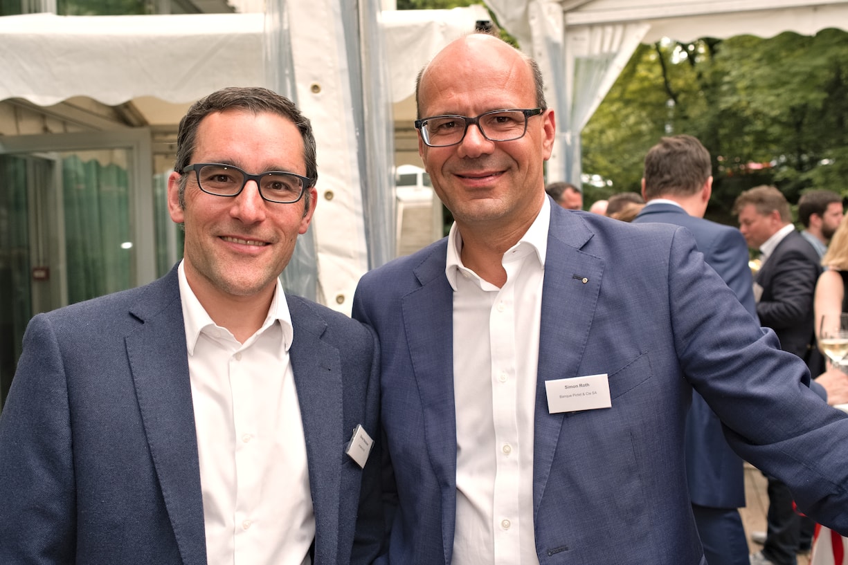 Steven Neubauer, comparis.ch AG; Simon Roth, Banque Pictet & Cie SA