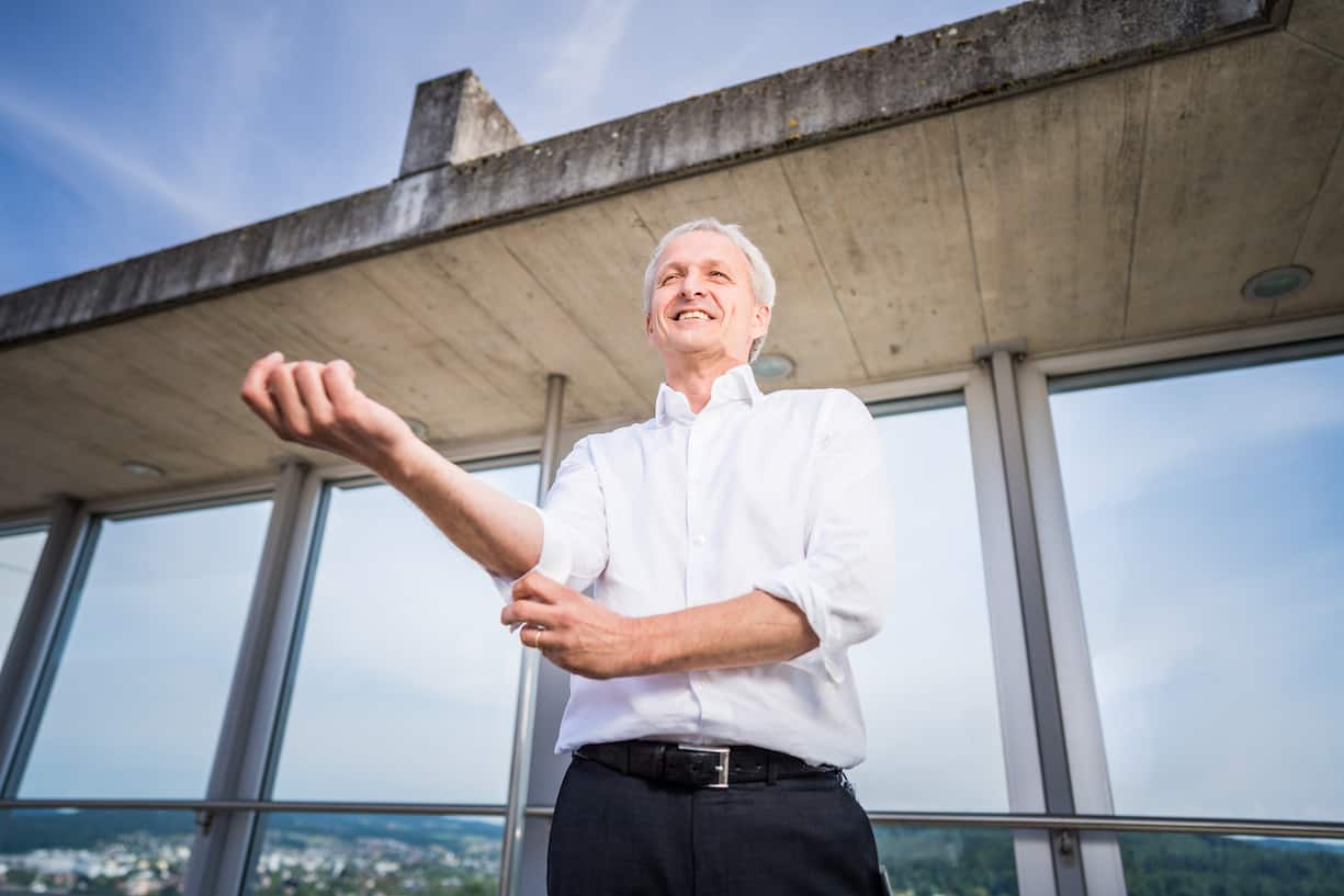 Sulzer Ceo Gregoire Poux-Guillaume im Headquarters.Winterthur (ZH)