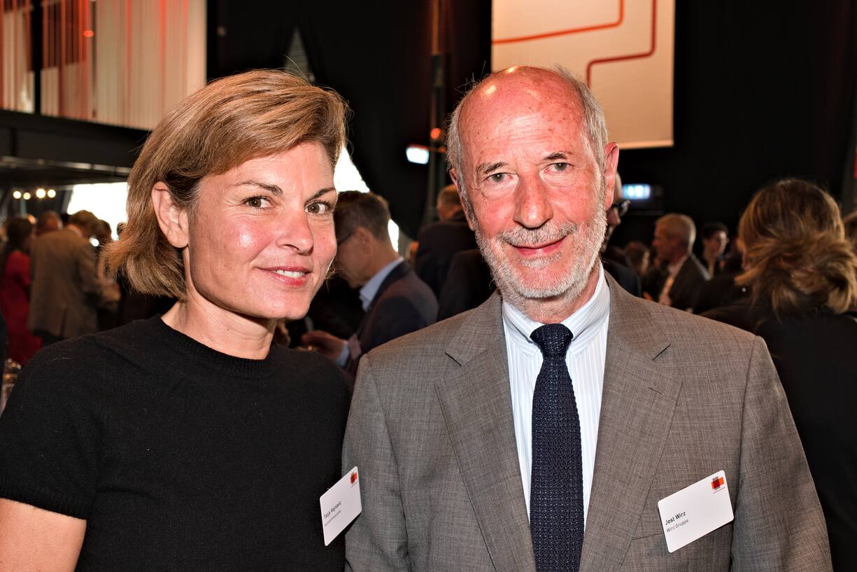 Tatja Vojnovic, economiesuisse;Jost Wirz, Wirz Gruppe