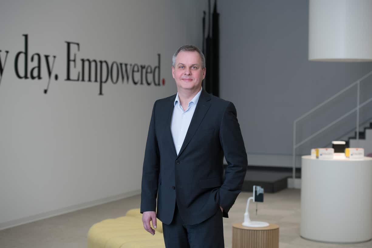 Tecan-CEO Achim von Leoprechting