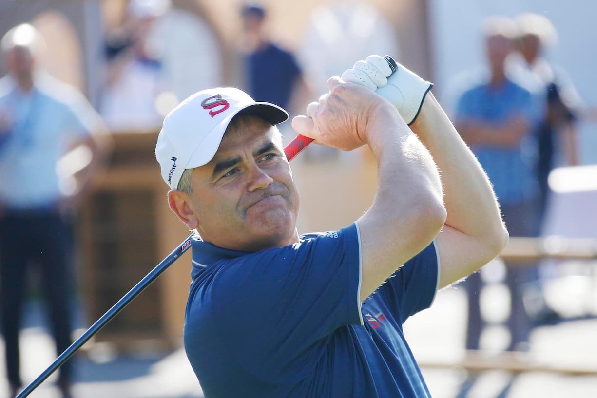 Thomas Gottstein beim Golfen