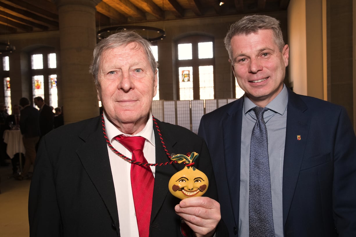 Ueli Augsburger, alt Regierungspräsident Kanton Bern;Christoph Ammann, Regierungspräsident Kanton Bern