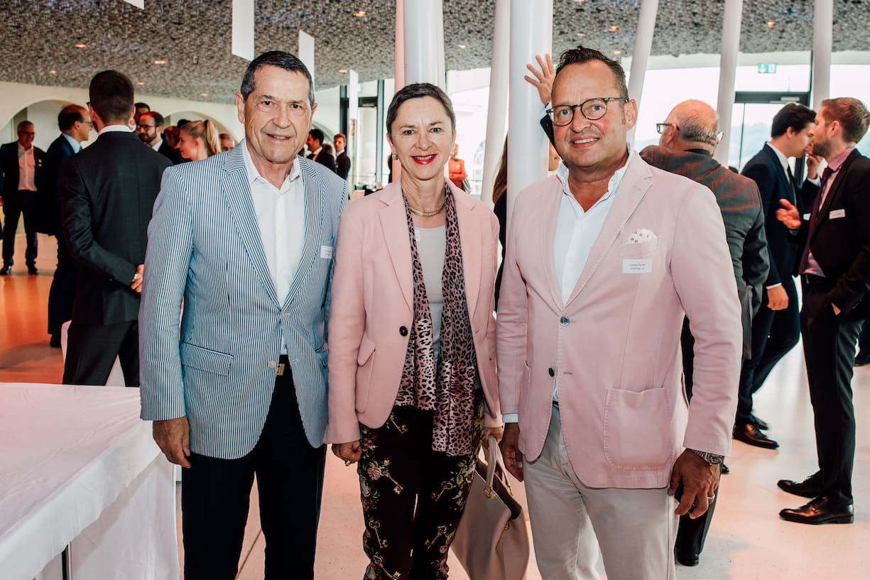 Dr. Ulrich Gygi (furrerhugi. ag), Barbara Schaerer (Eidgenössiches Personalamt EPA) und Lorenz Furrer (furrerhugi. ag)