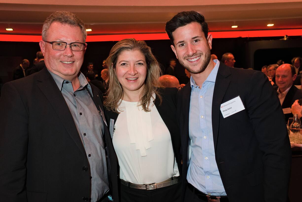 Urs Gasche, VRP, BKW FMB Energie AG;Monica Dell'Anna, Head of Products, NZZ Mediengruppe;Philip Kohli, Stadtratspräsident Bern