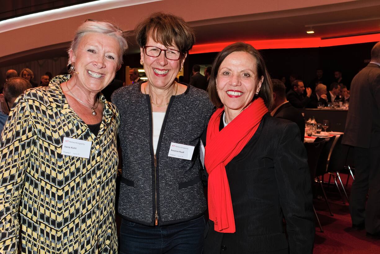 Vania Kohli, Gastgeberin;Susanne Ruoff;Marianne Sonder