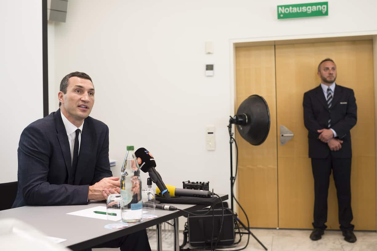 Wladimir Klitschko in St.Gallen
