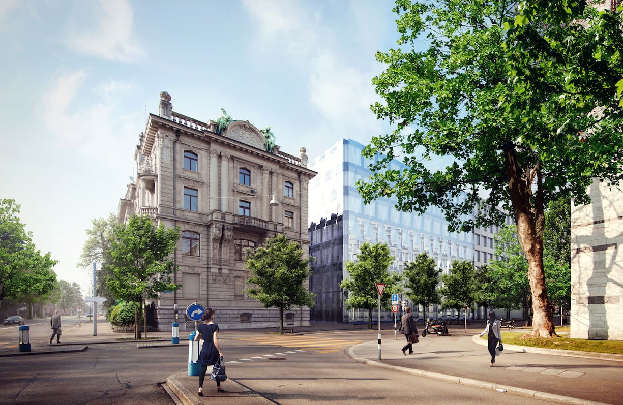 Zurich renovierter Hauptsitz am Mythenquai in Zürich