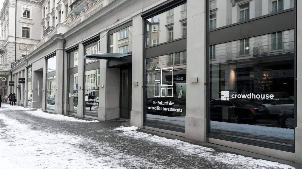 Crowdhouse am Paradeplatz in Zürich