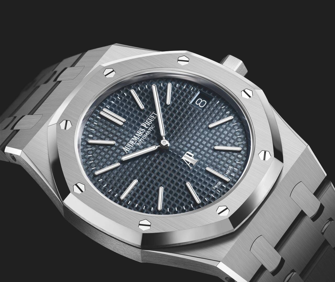 Nahaufnahme der Audemars Piguet Royal Oak Jumbo