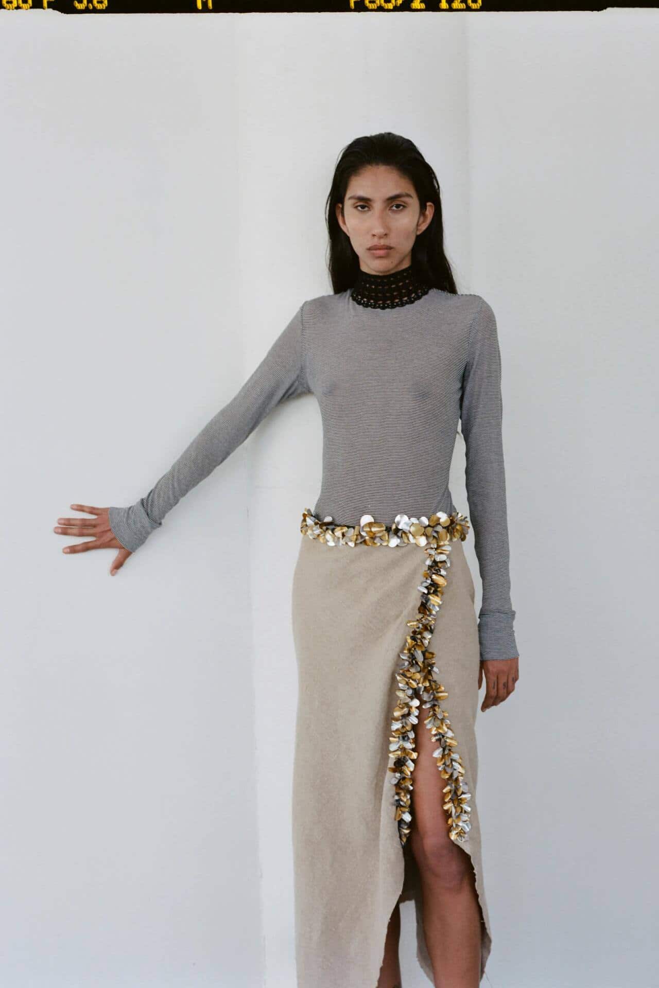 Diotima: Die sinnlichen Kleider zelebrieren jamaikanisches Handwerk und New Yorker Coolness.