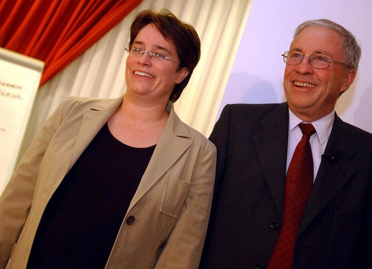 Magdalena Martullo-Blocher und Christoph Blocher 2003