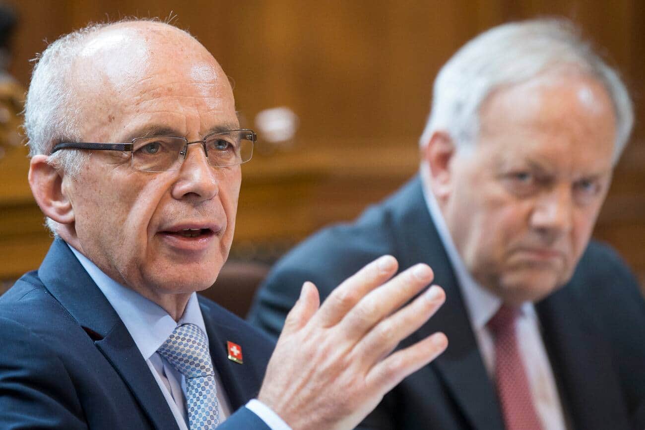 Ueli Maurer und Johann Schneider-Ammann