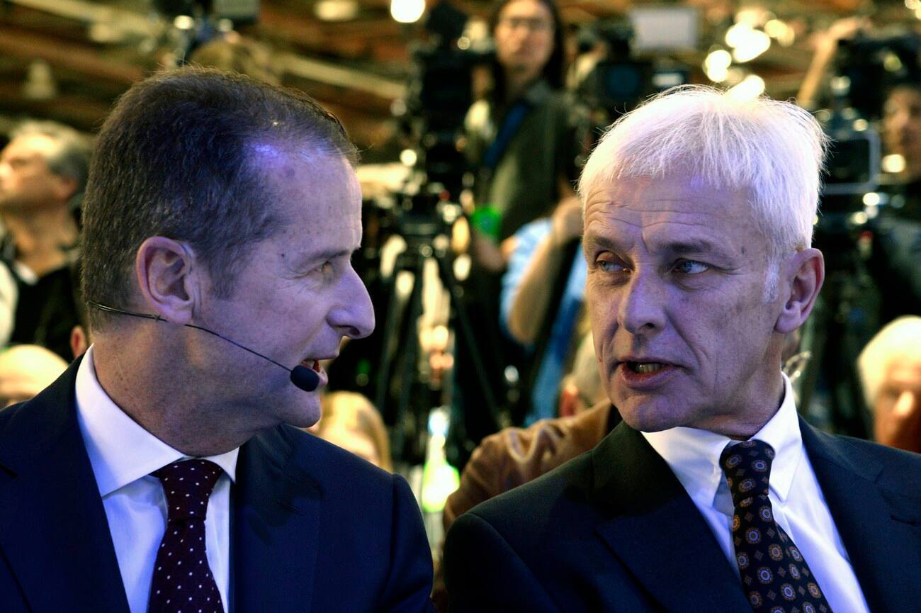 Herbert Diess und Matthias Müller