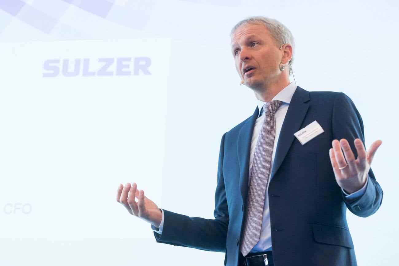 Sulzer-CEO Greg Poux-Guillaume