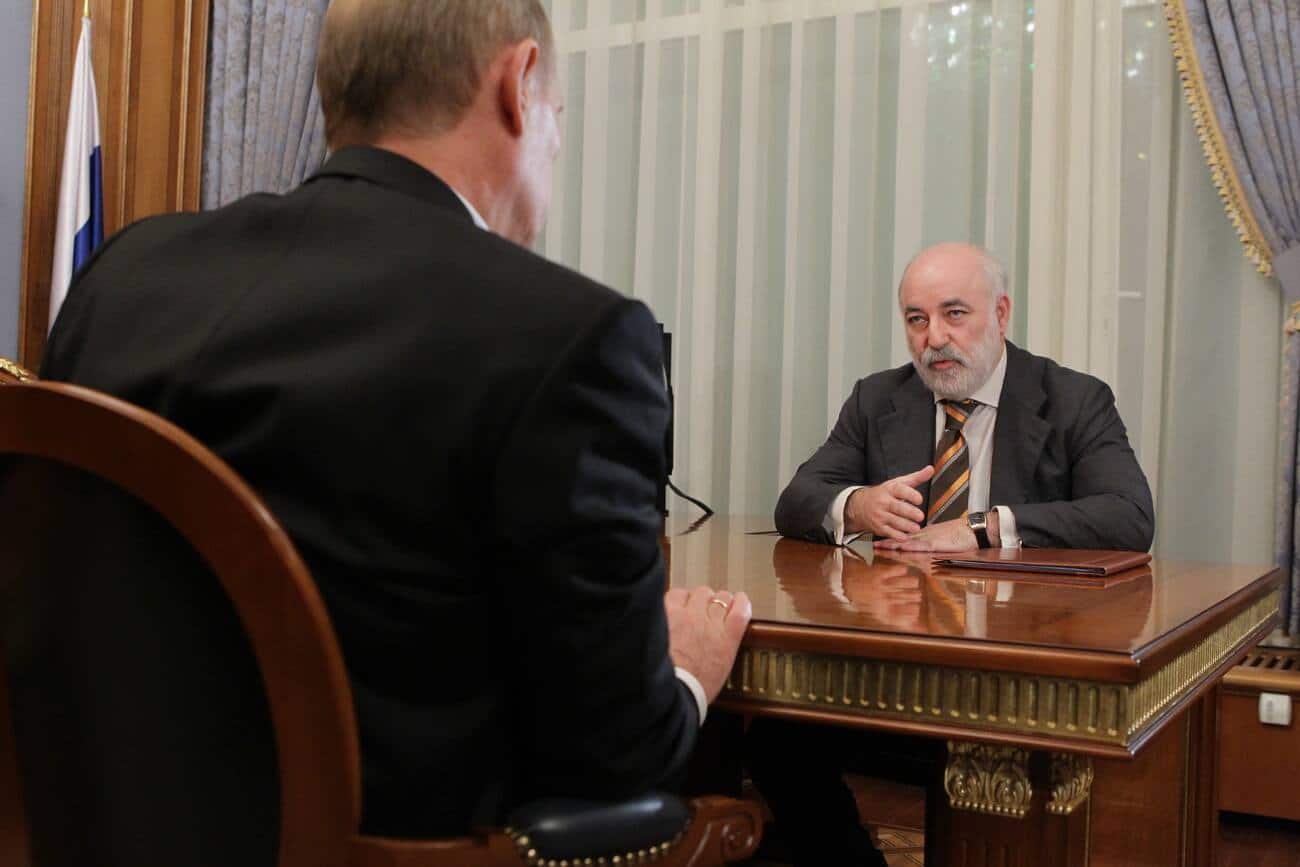 Vekselberg bei Putin