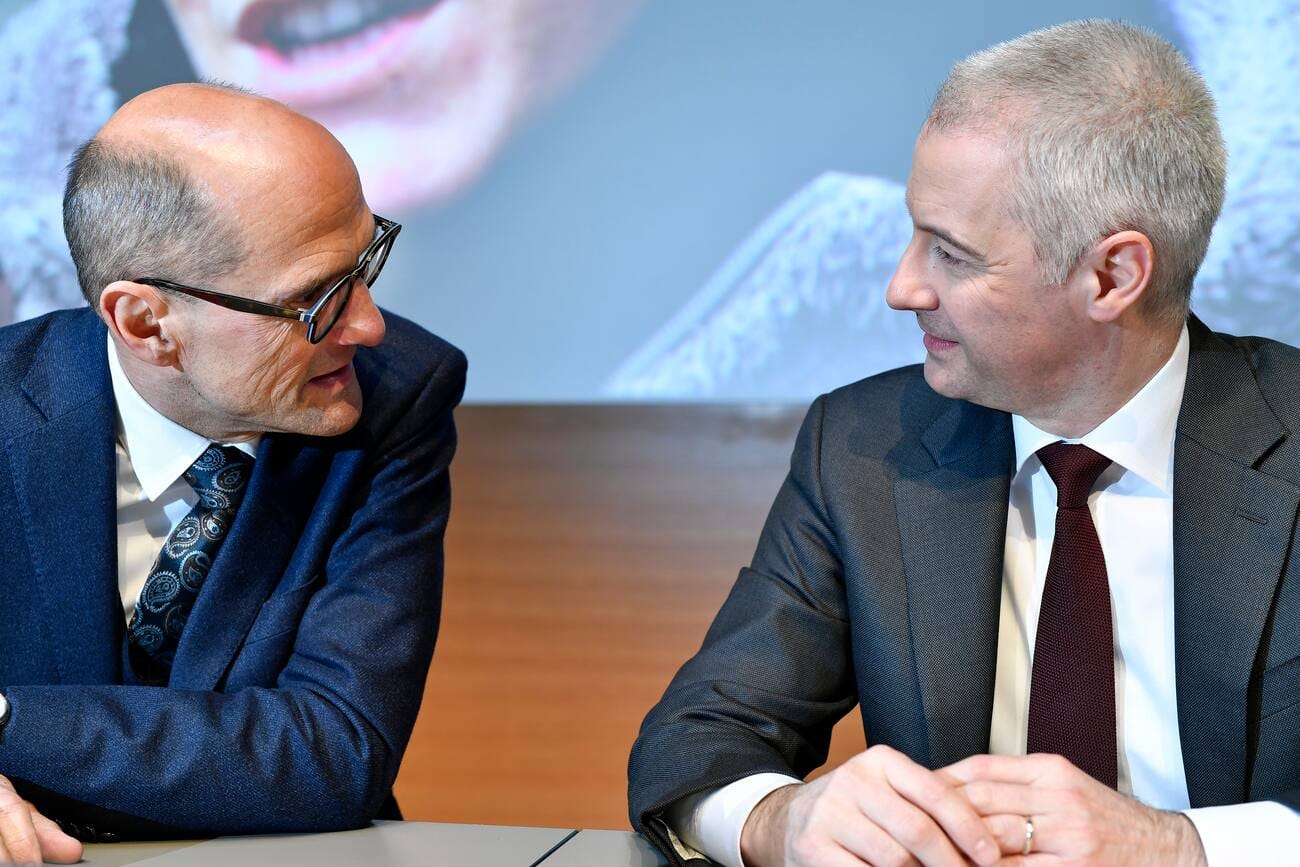 Jörg Zulauf (l.) und Fabrice Zumbrunnen