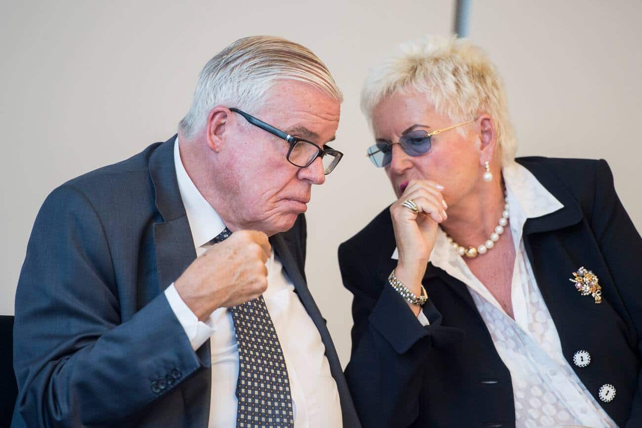 Klaus Michael Kühne und seine Frau Christine