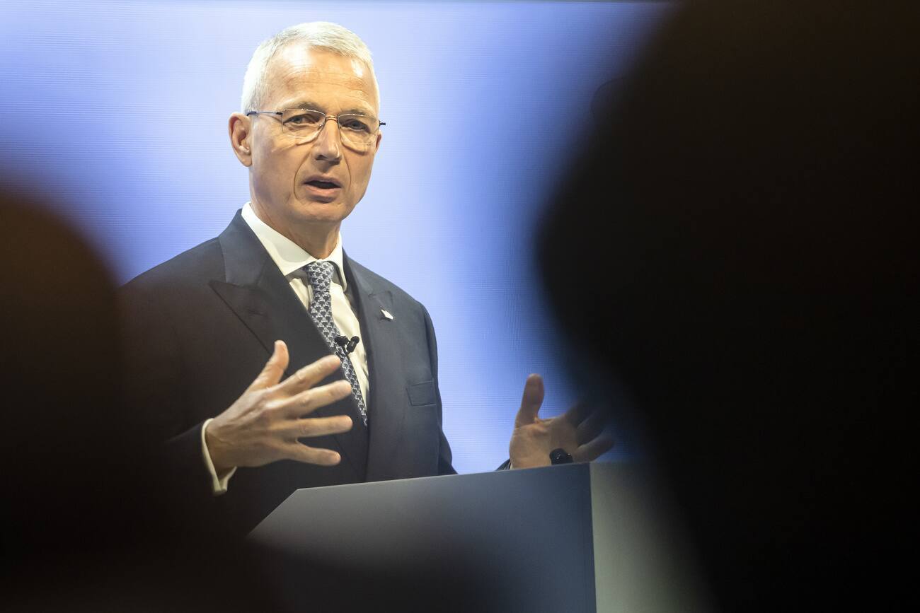 CS-Präsident Axel Lehmann.