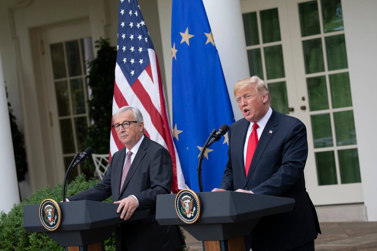Juncker Trump
