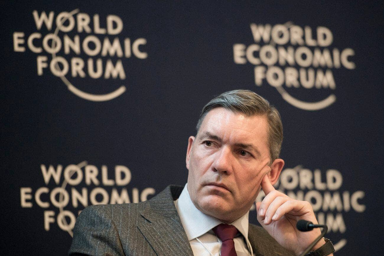 Martin Wittig 2013 beim WEF.