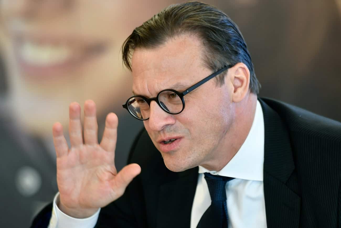 Patrick Frost, CEO Swiss Life (KEYSTONE/Walter Bieri)