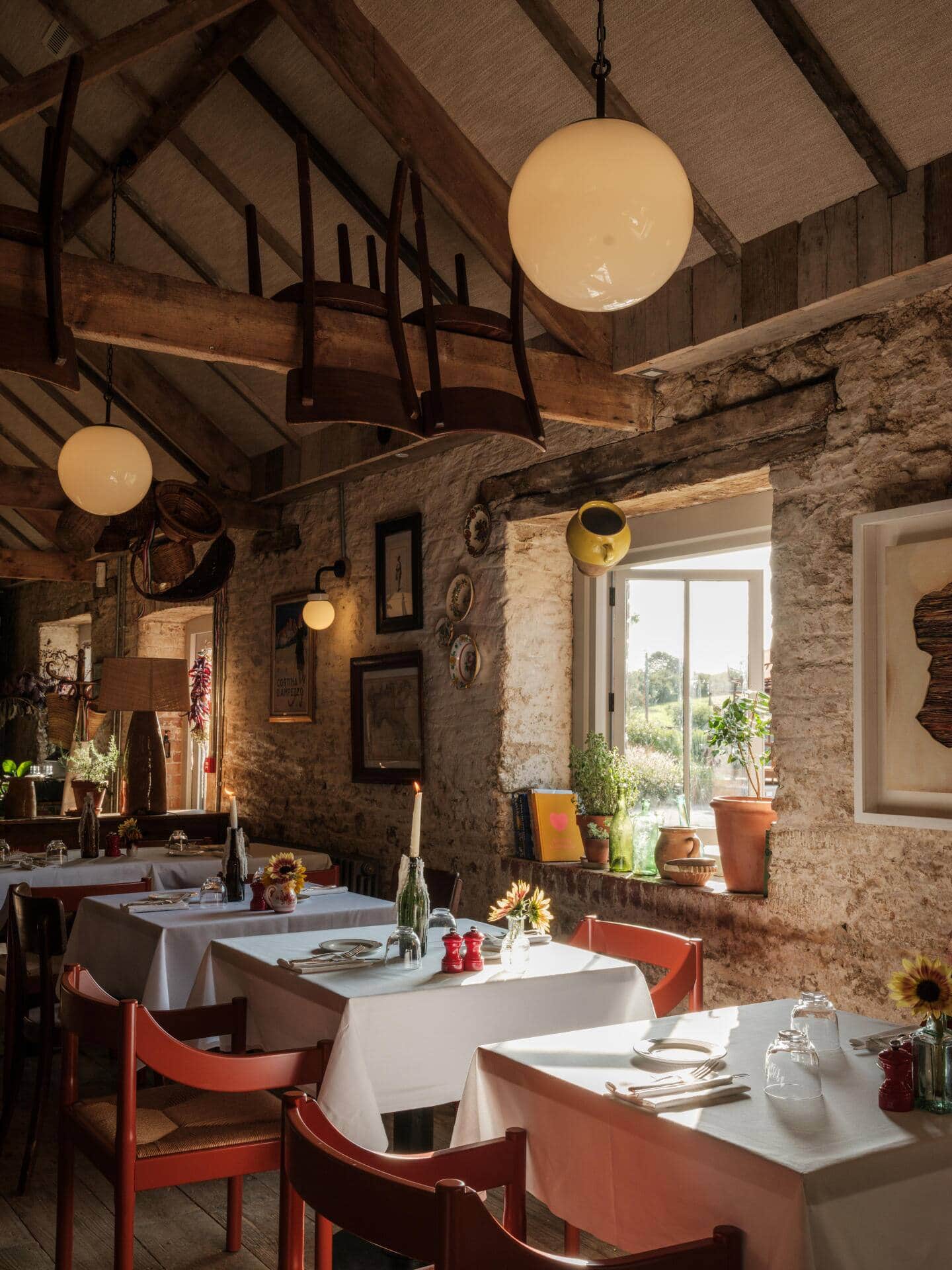 Das «Da Costa» in Bruton verbindet typisch Englisches mit traditionell Italienischem. Das Tagesgericht wird über dem Feuer gekocht.