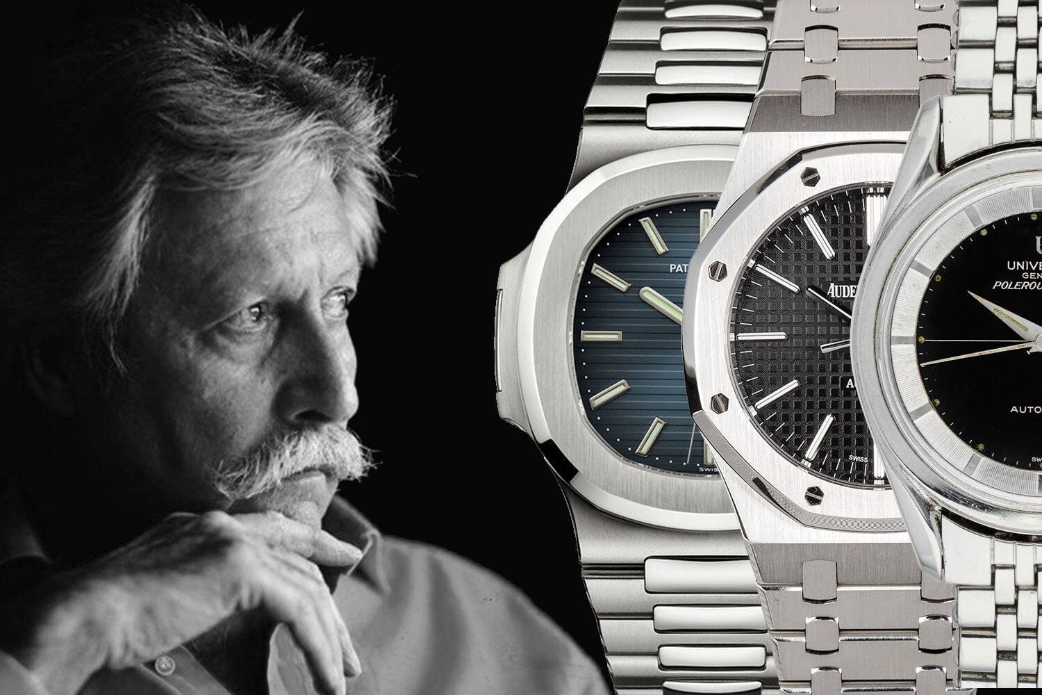 Der Maestro: Gerald Genta designte die legendäre Royal Oak, für Patek Philippe die Nautilus.
