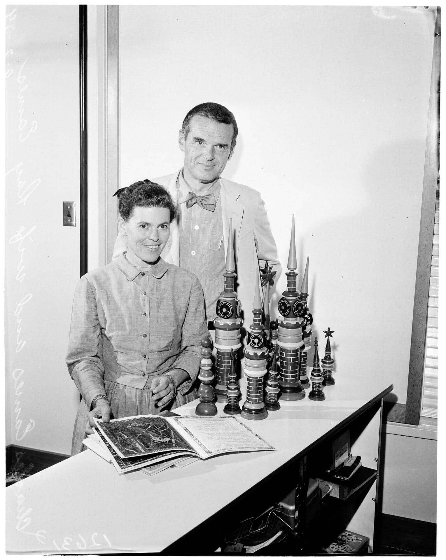 Das Ehepaar Eames arbeitete von der Werkstatt «Eames Office» in Los Angeles aus.