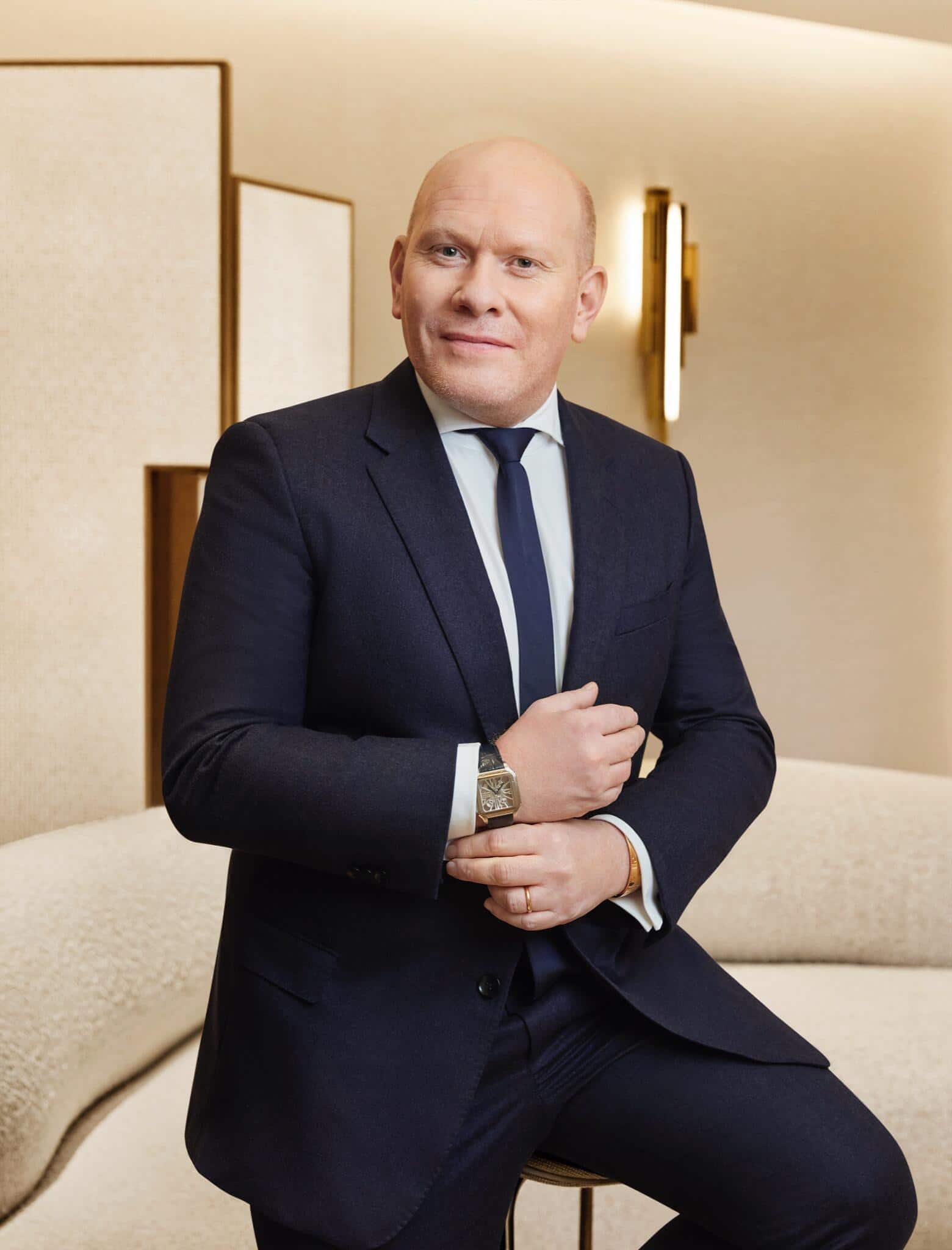 Karim Drici, Direktor der Industrie bei Cartier sowie Schirmherr über den Preis