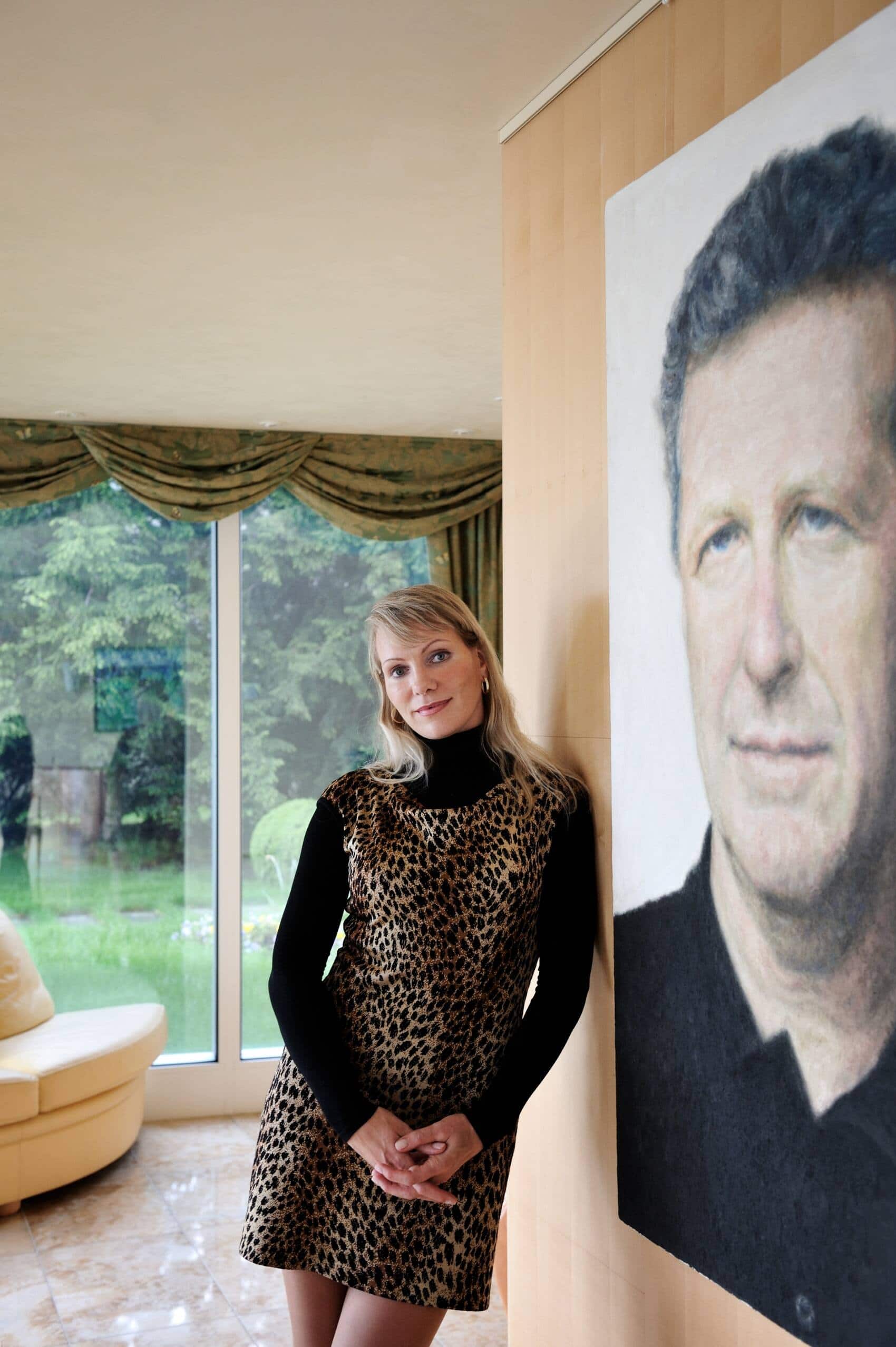 Margarita Louis-Dreyfus, Unternehmerin, widow of Robert Louis-Dreyfus, at her home in Zollikon, Canton of Zurich, Switzerland, May 10th, 2010.