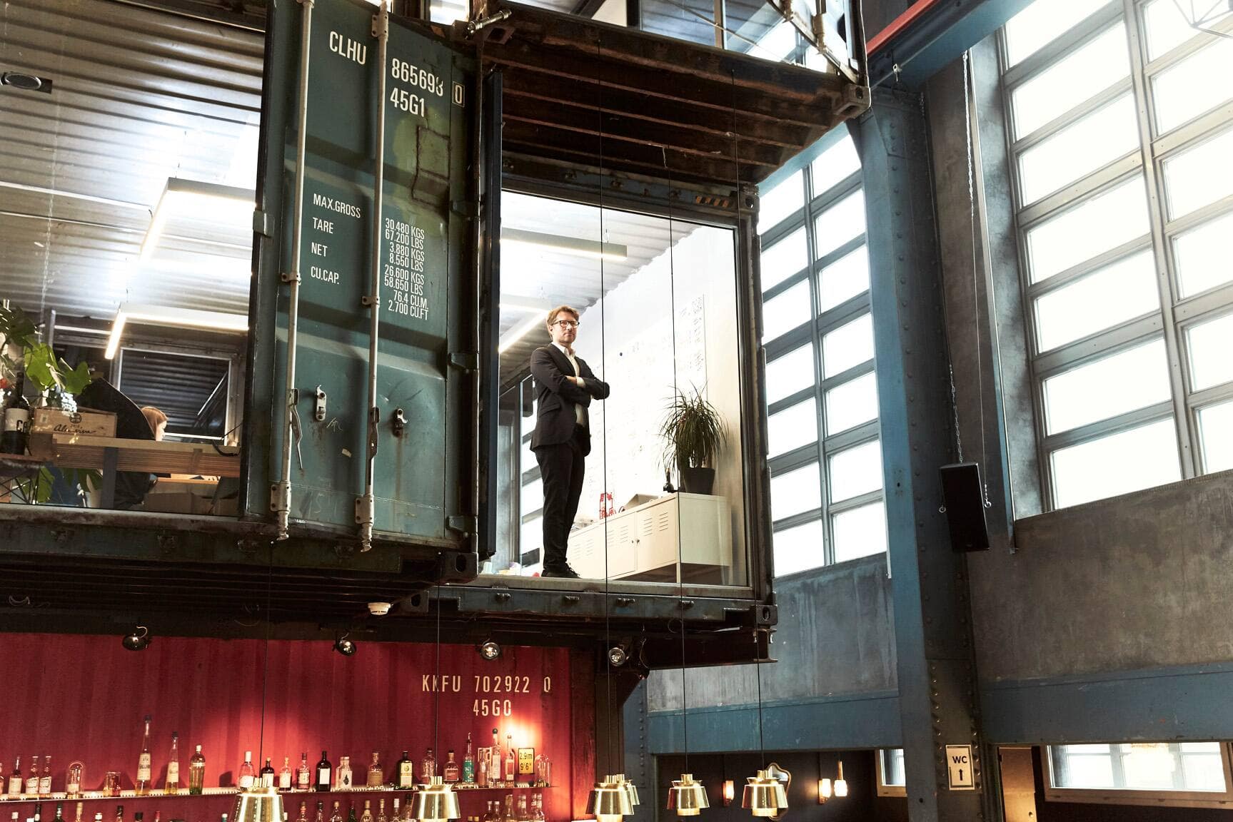 Andrew Holland im Impact Hub im EWZ Selnau