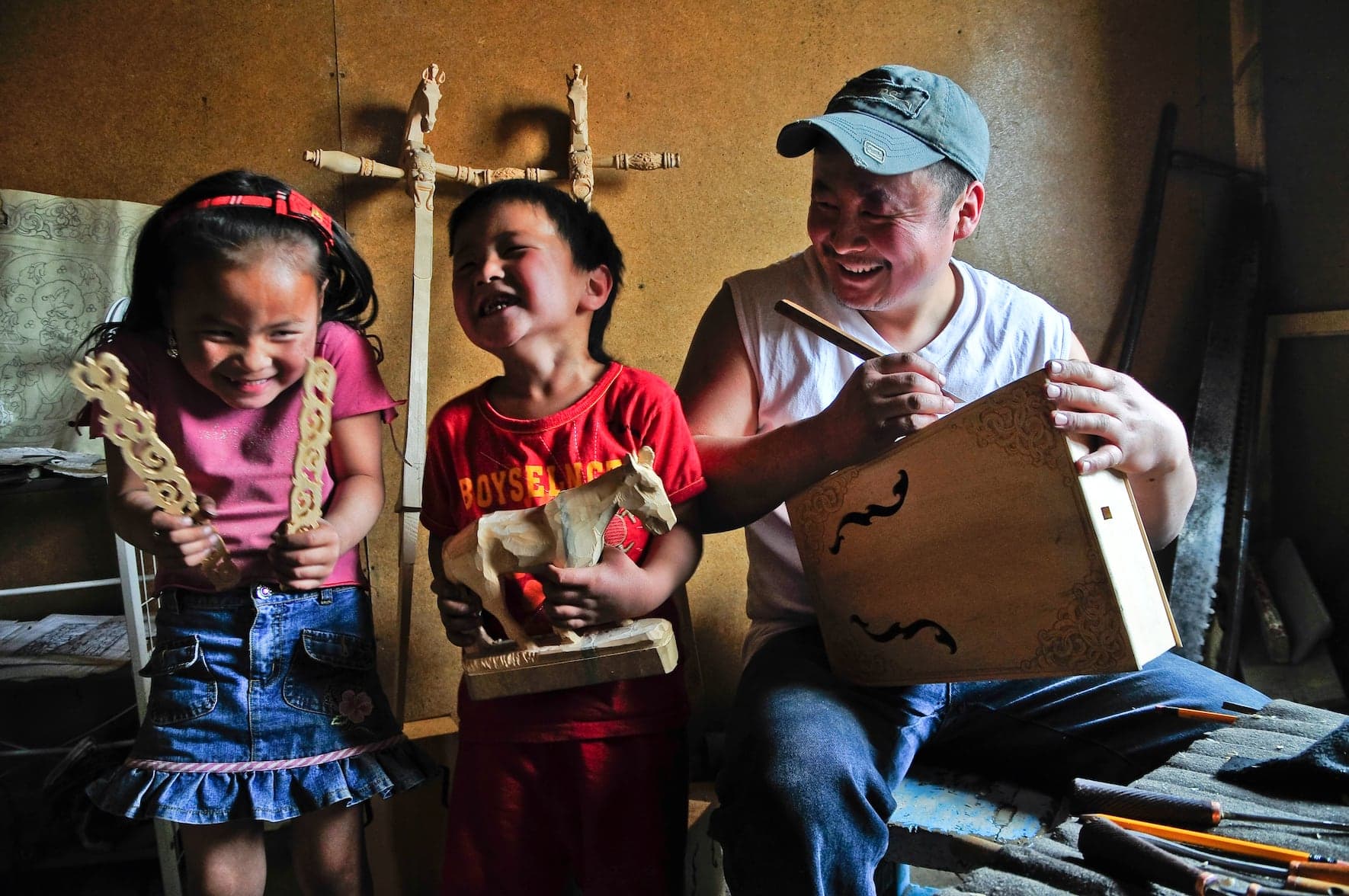 Instrumentenbauer in Ulan-Bator